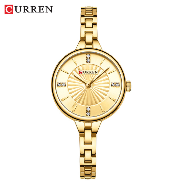 CURREN Luxury Women Bracelet Quartz Watches For Women